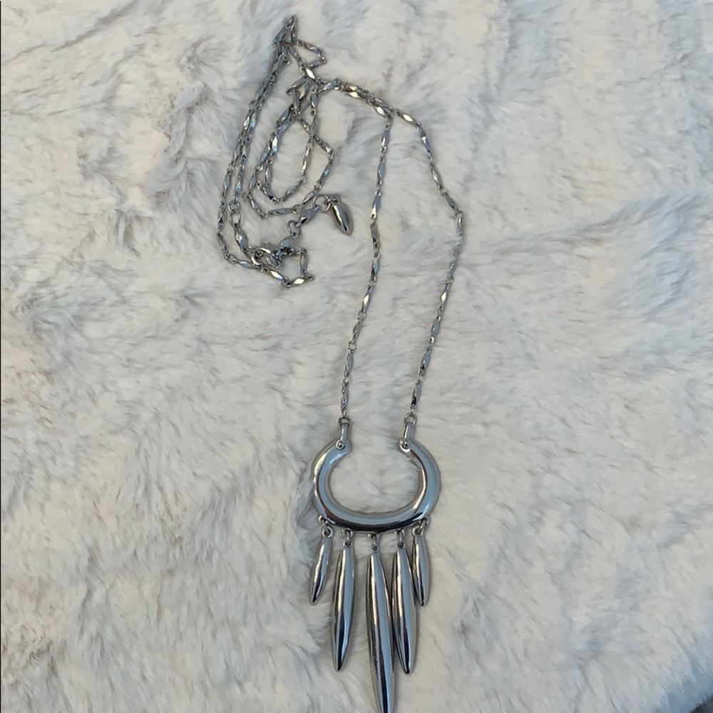 Stella & Dot Silver Nahla Necklace View 3
